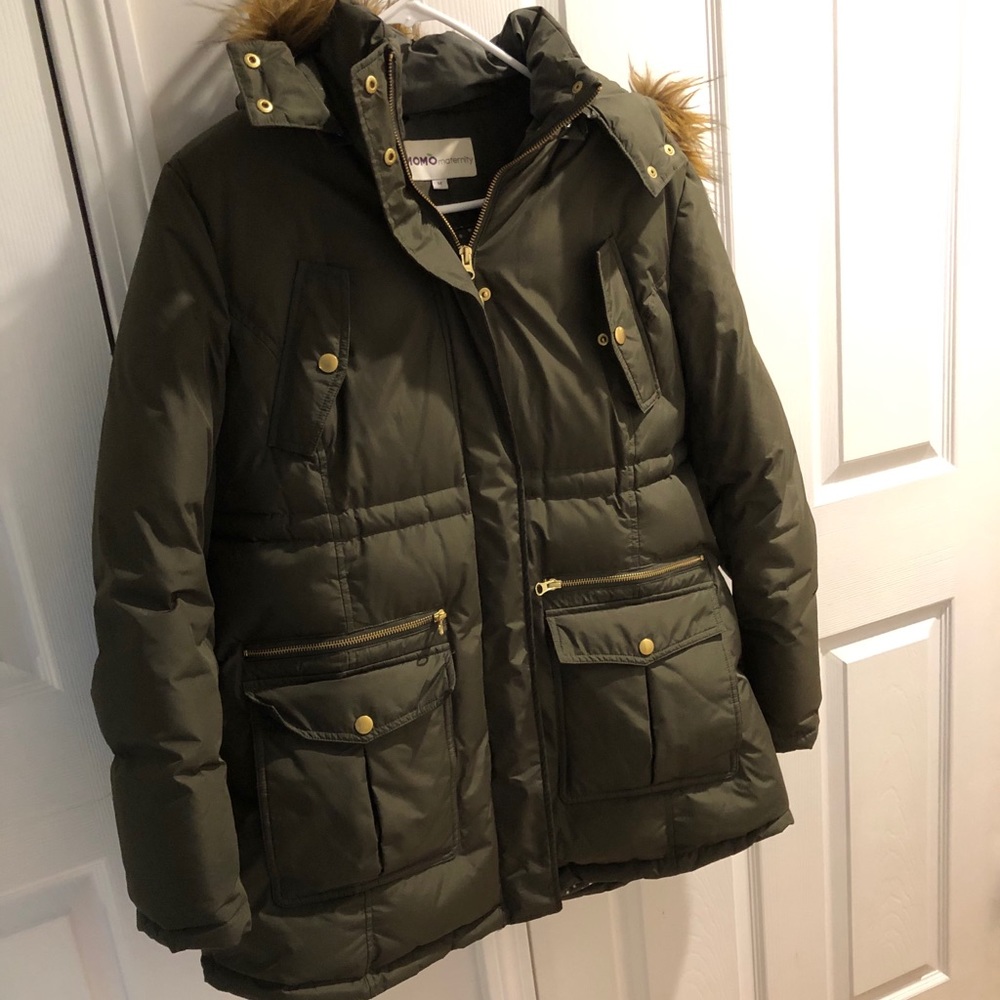 MOMO Maternity Winter Jacket-Size M